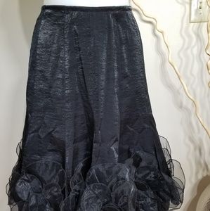 Simon Chang Ruffled Skirt Sz 4